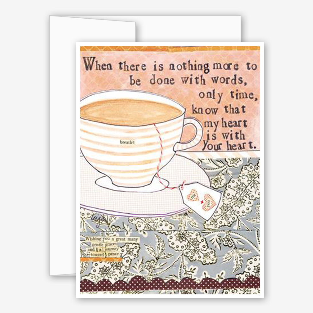 Curly Girl Design Friendship Card With Your Heart Helen Winnemore S