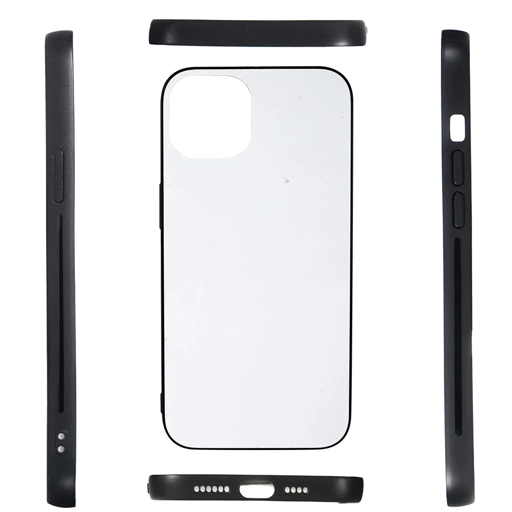 Customizable Black Slim Case For iPhone 14 - Black