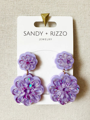 Lavender Double Flower - Tricia's Treasures