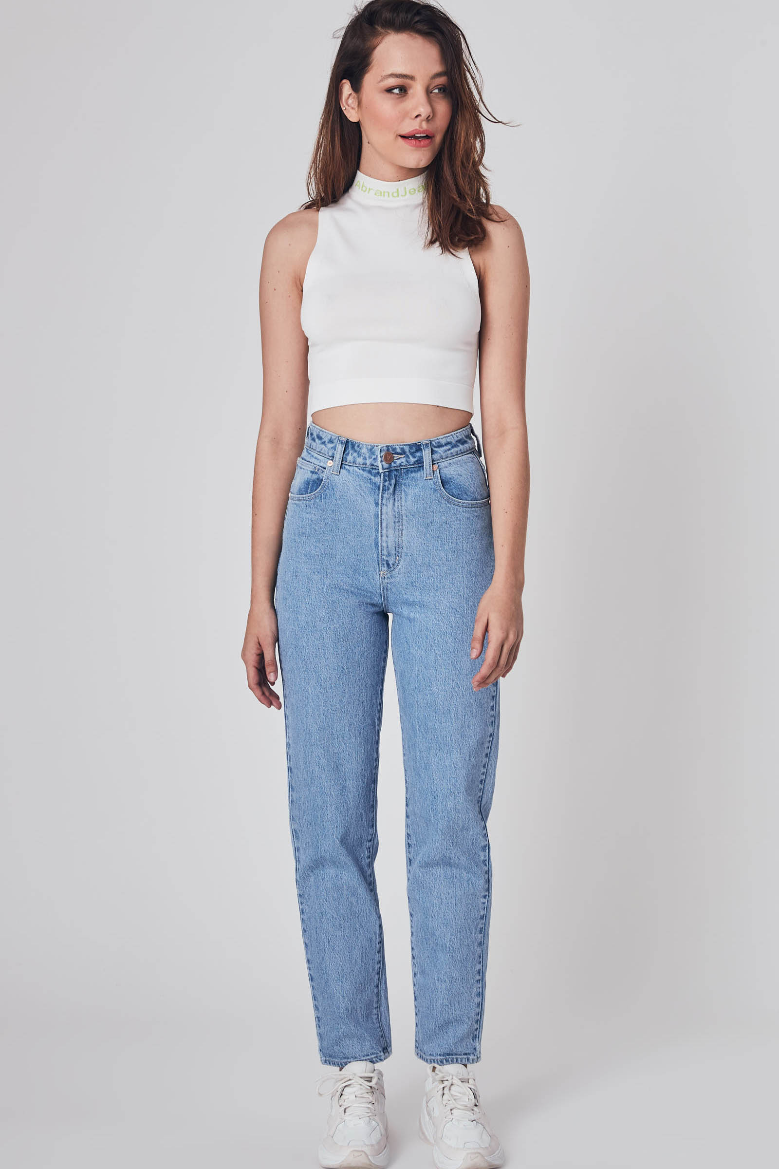 a brand 94 high slim jeans