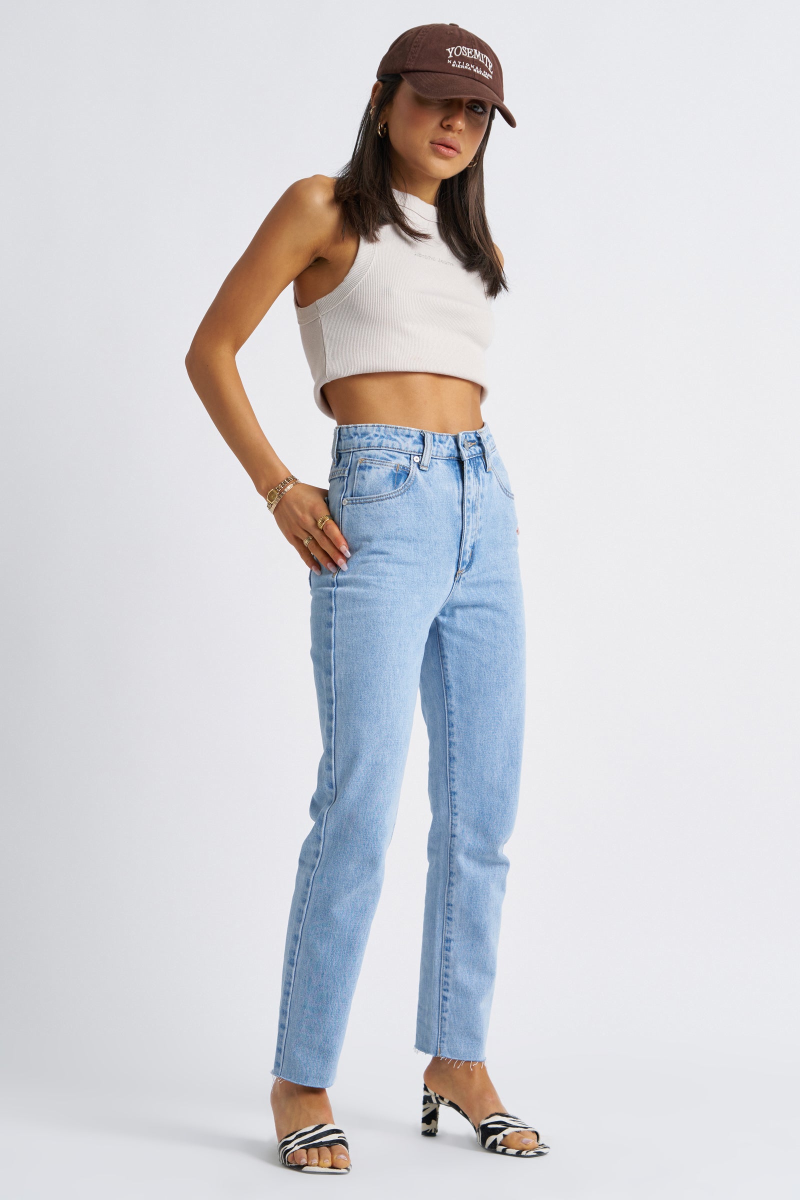 Buy A 94 High Slim Petite Walk Away Online | Abrand Jeans