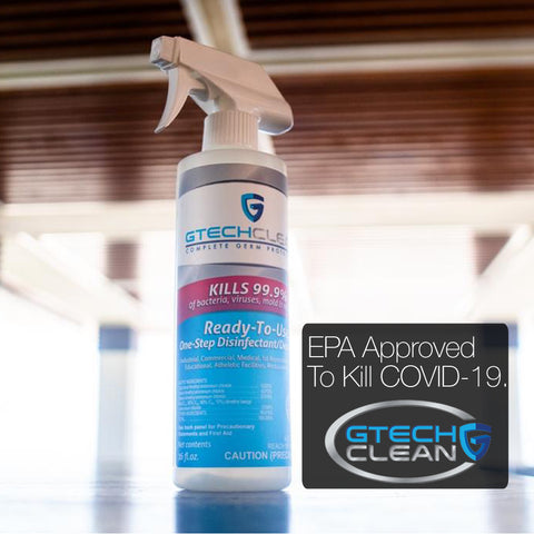 GTech Clean is EPA Approved to Kill COVID-19