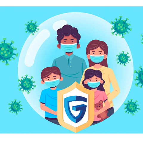 protect your family and get extra protection for your mask with GTech disinfectant products