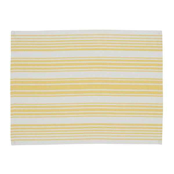 Wholesale Lemon Zest Stripe Placemat – DII Design Imports