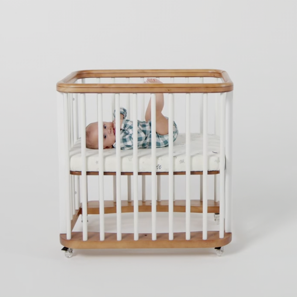 Convertible Crib, used by ULAH Interiors + Design in nursery design.