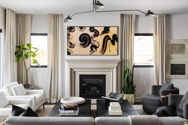 Living Room Design by ULAH Interiors + Design, Buck WImberly