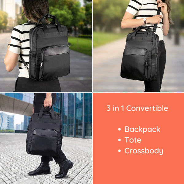 Convertible Crossbody Tote Backpack | Zoomlite