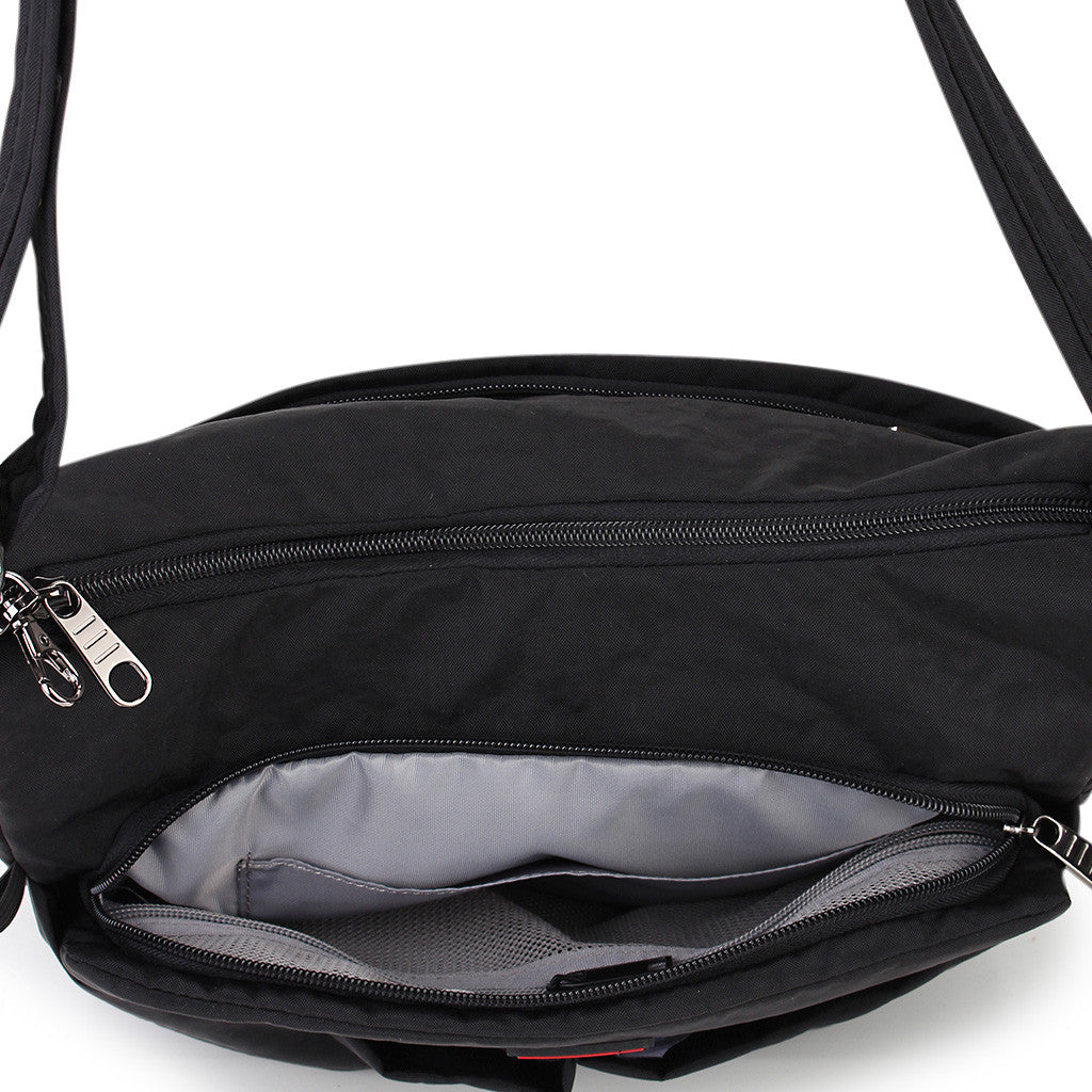 Zoomlite Anti-Theft RFID Crossbody Organiser Shoulder Bag Handbag
