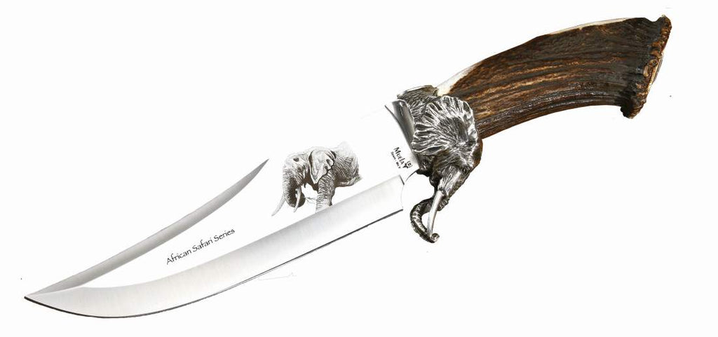 Colección Big Five Lion. Cuchillos de caza Muela. 5 grandes safari