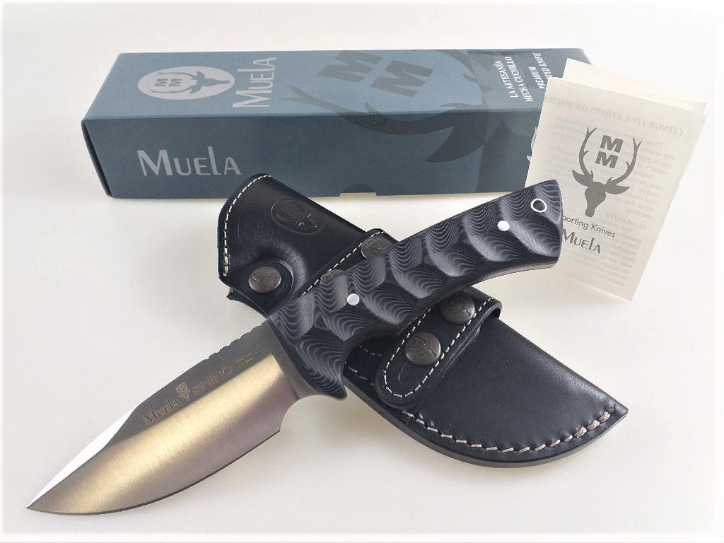 Muela Viking 9321 - Couteau avec firesteel et étui