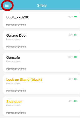 Sifely S Smart Lock App User Guide