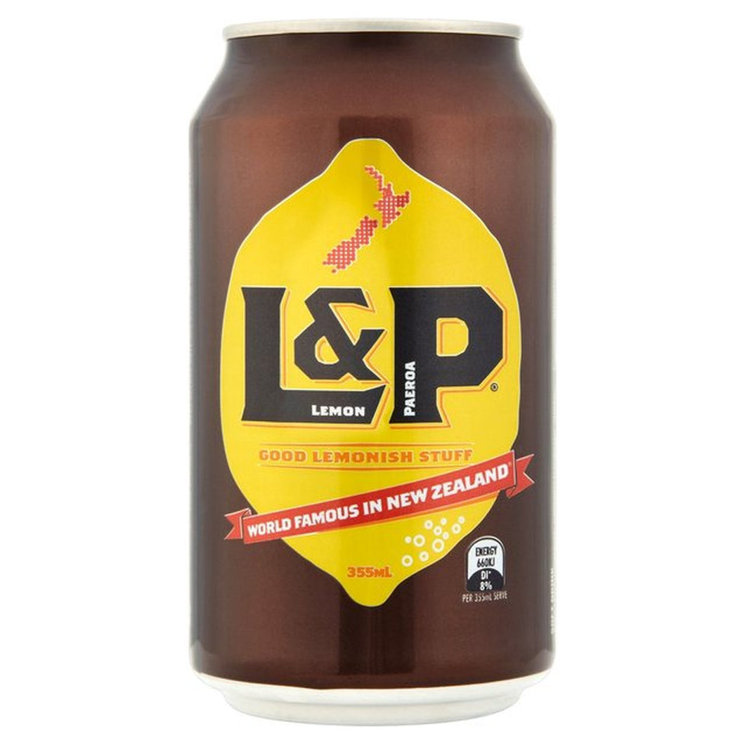 L&P Lemon and Paeroa Drink 330ml