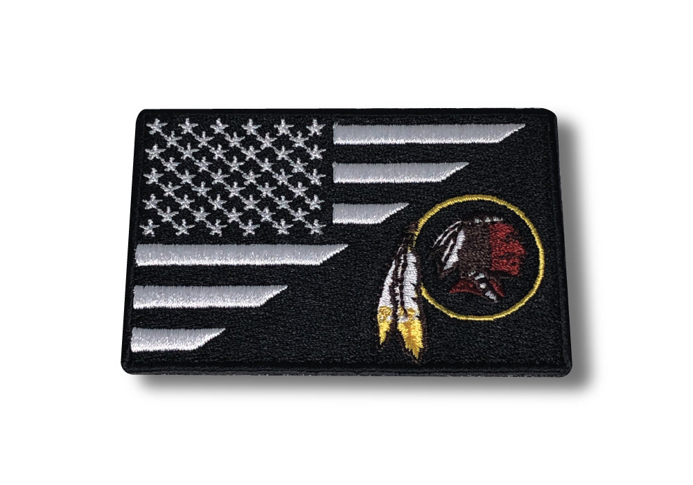 Flag Football Krunch Iron-On Patch