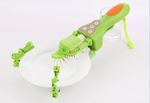 Spinning Handheld Automatic Dish Scrubber