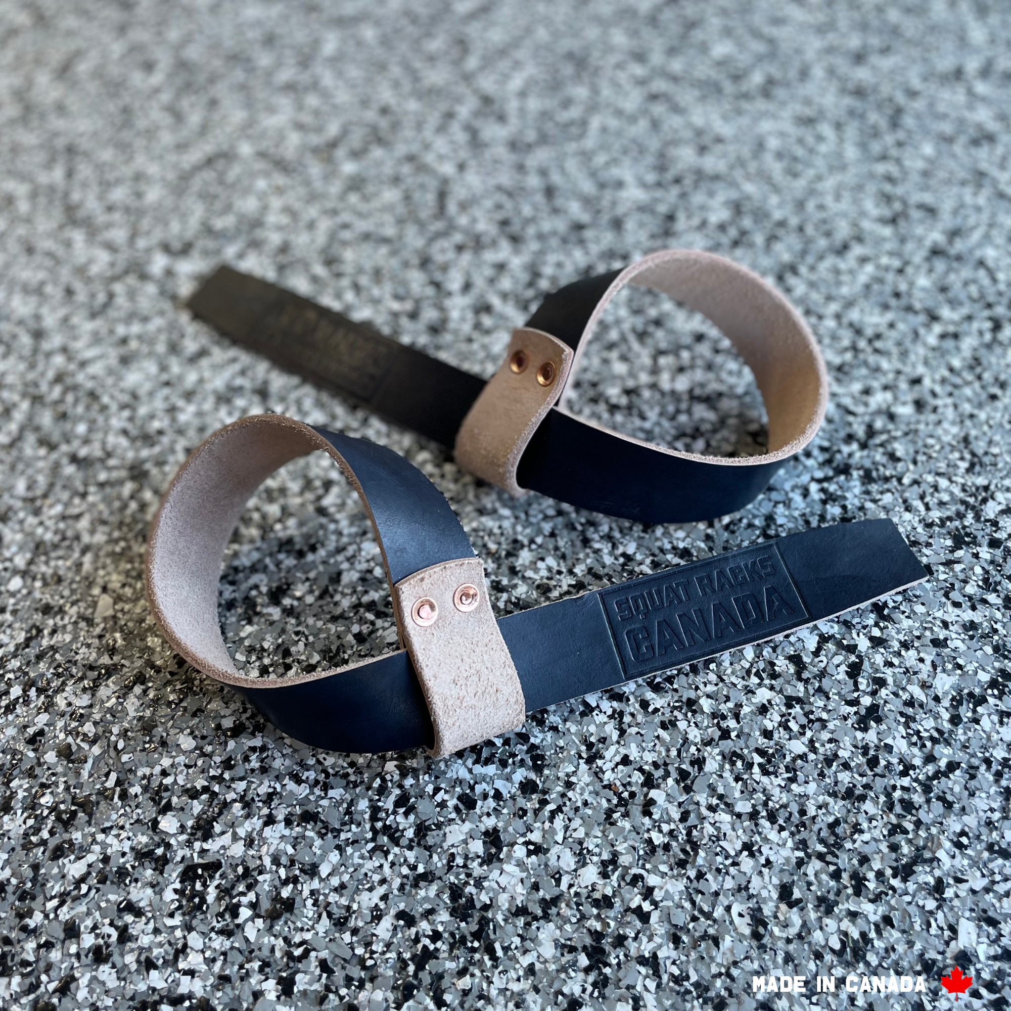 Image of SRC Titan Leather Lifting Straps (Made in Canada)
