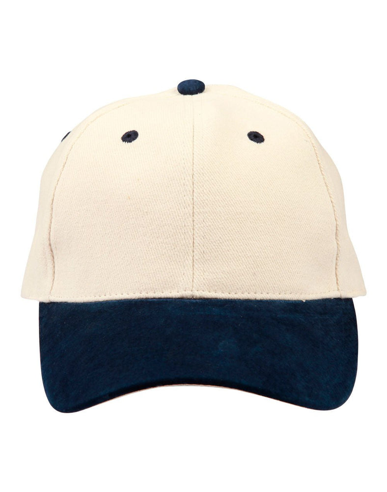 suede peak cap