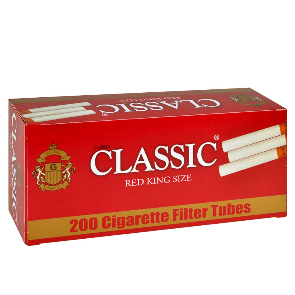 Classic Filter Tubes King Size Menthol (green) 5 Cartons of 200 – Tobacco  Stock