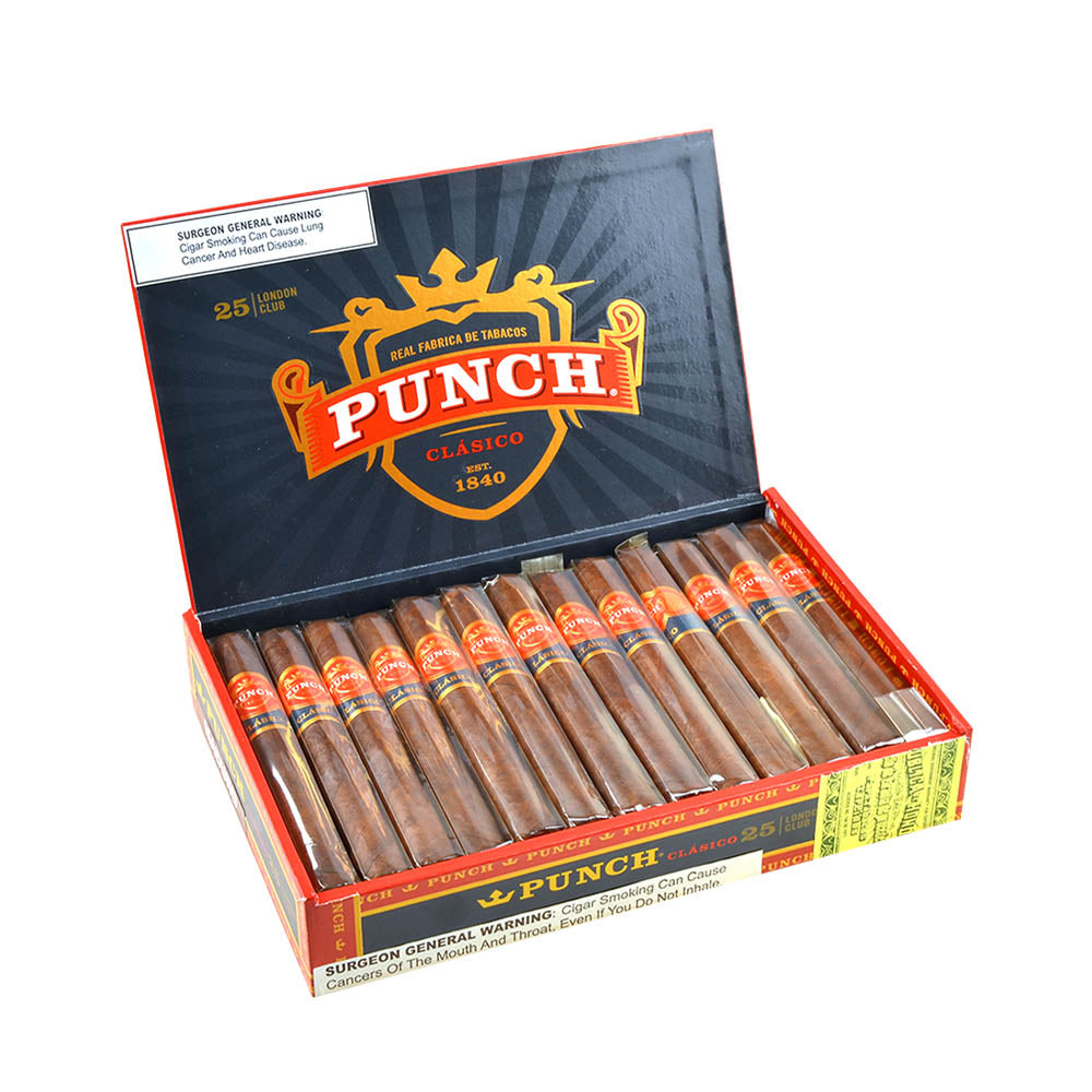 Punch London Club Maduro Cigars Box of 25 – Tobacco Stock