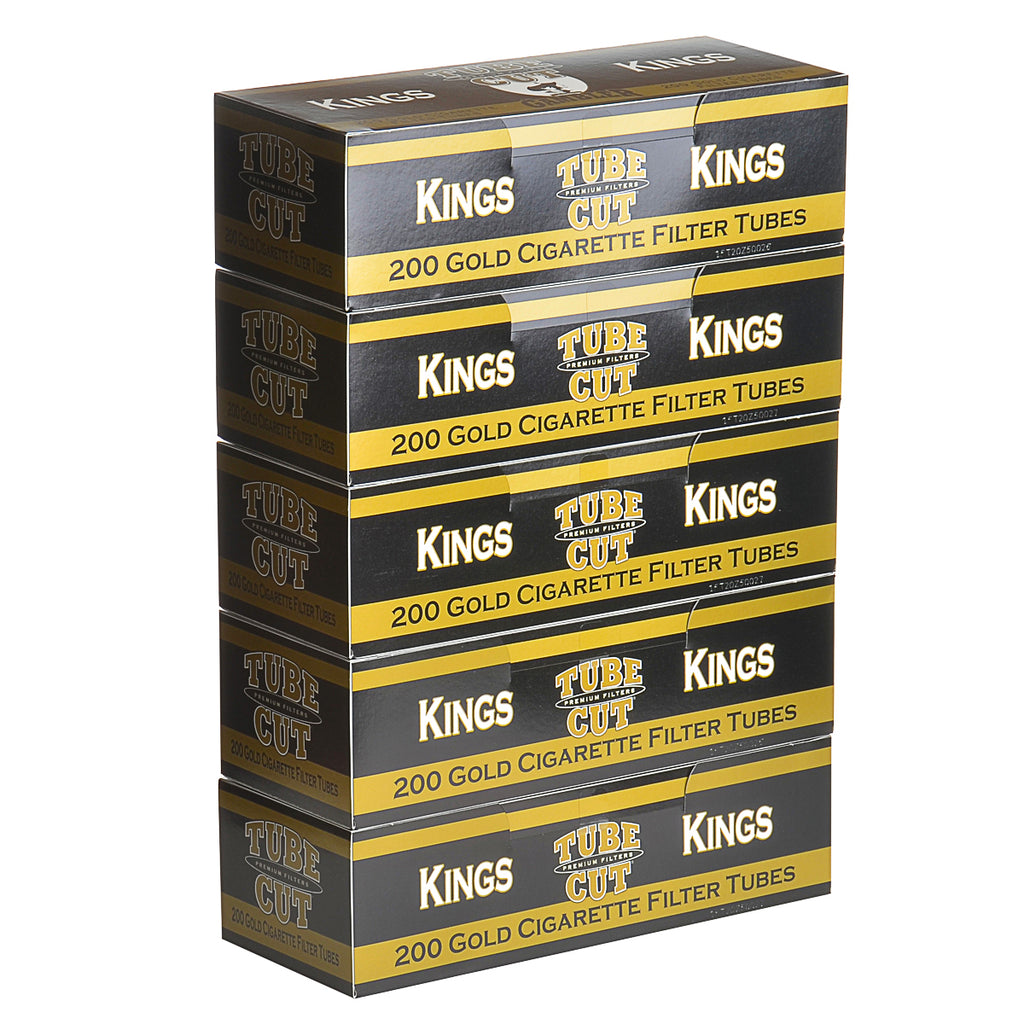 5 x 100 PARAMOUNT GOLD Cigarette TUBES FILTER King Size