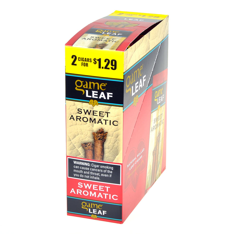 Game Leaf Creme Cigarillos 2 for $1.49 Cents 15 Pouches of 2 – Tobacco Stock