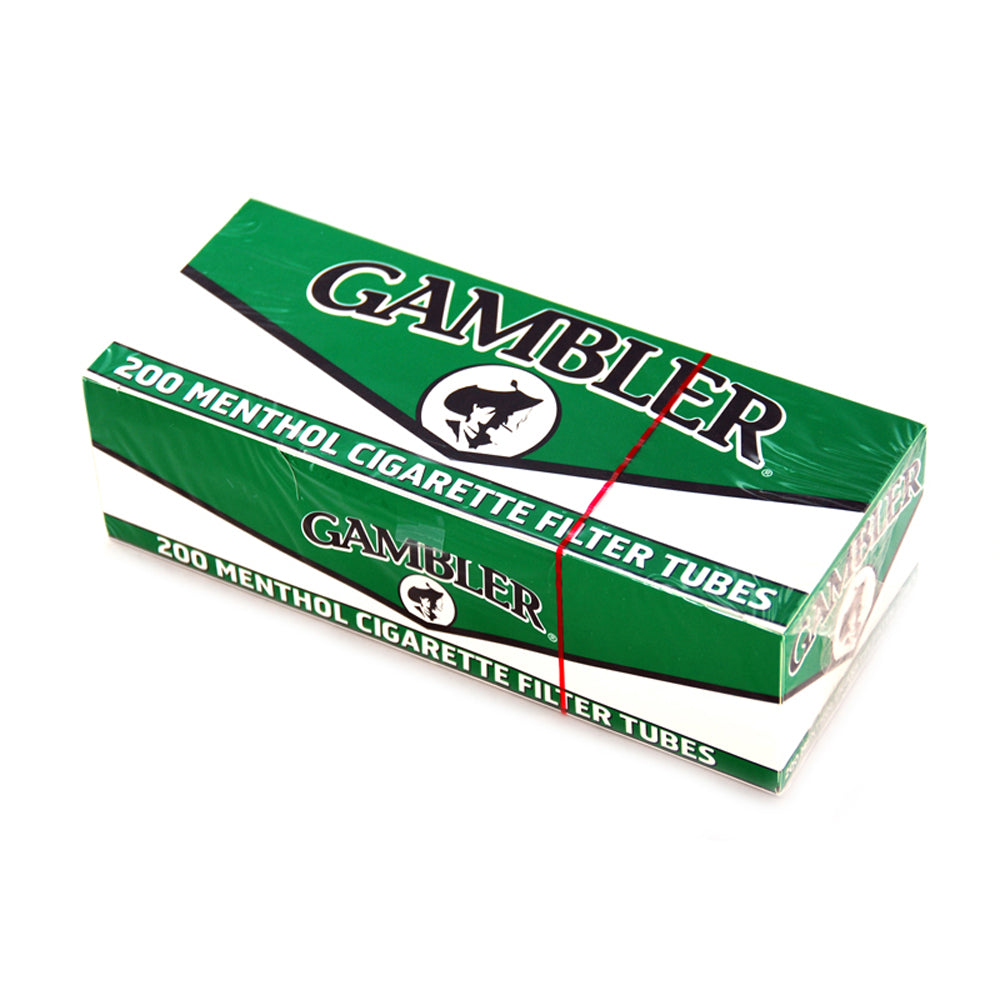 Gambler Menthol Cigarette Tubes - 100mm or King Size – Up-N-Smoke