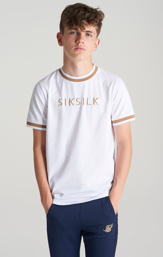 SikSilk Platinum T-shirt - Wit