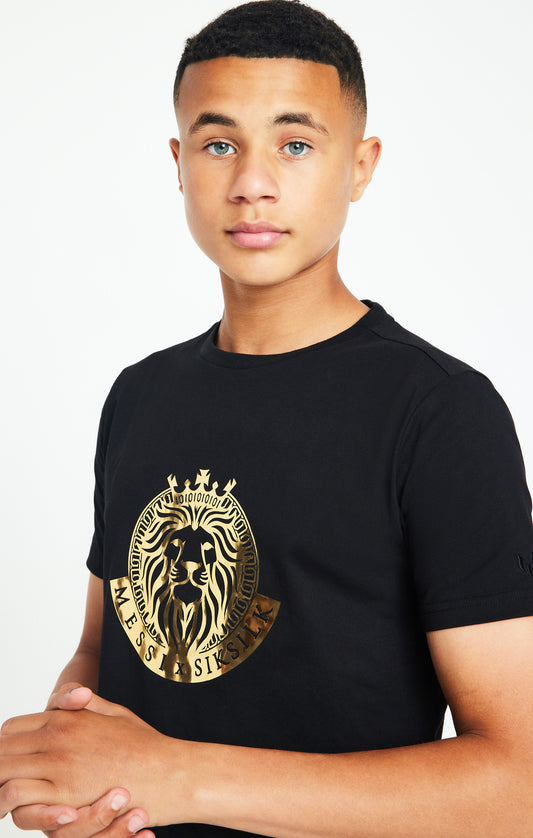 Airco oase emulsie Boys Messi X SikSilk Black Graphic T-Shirt