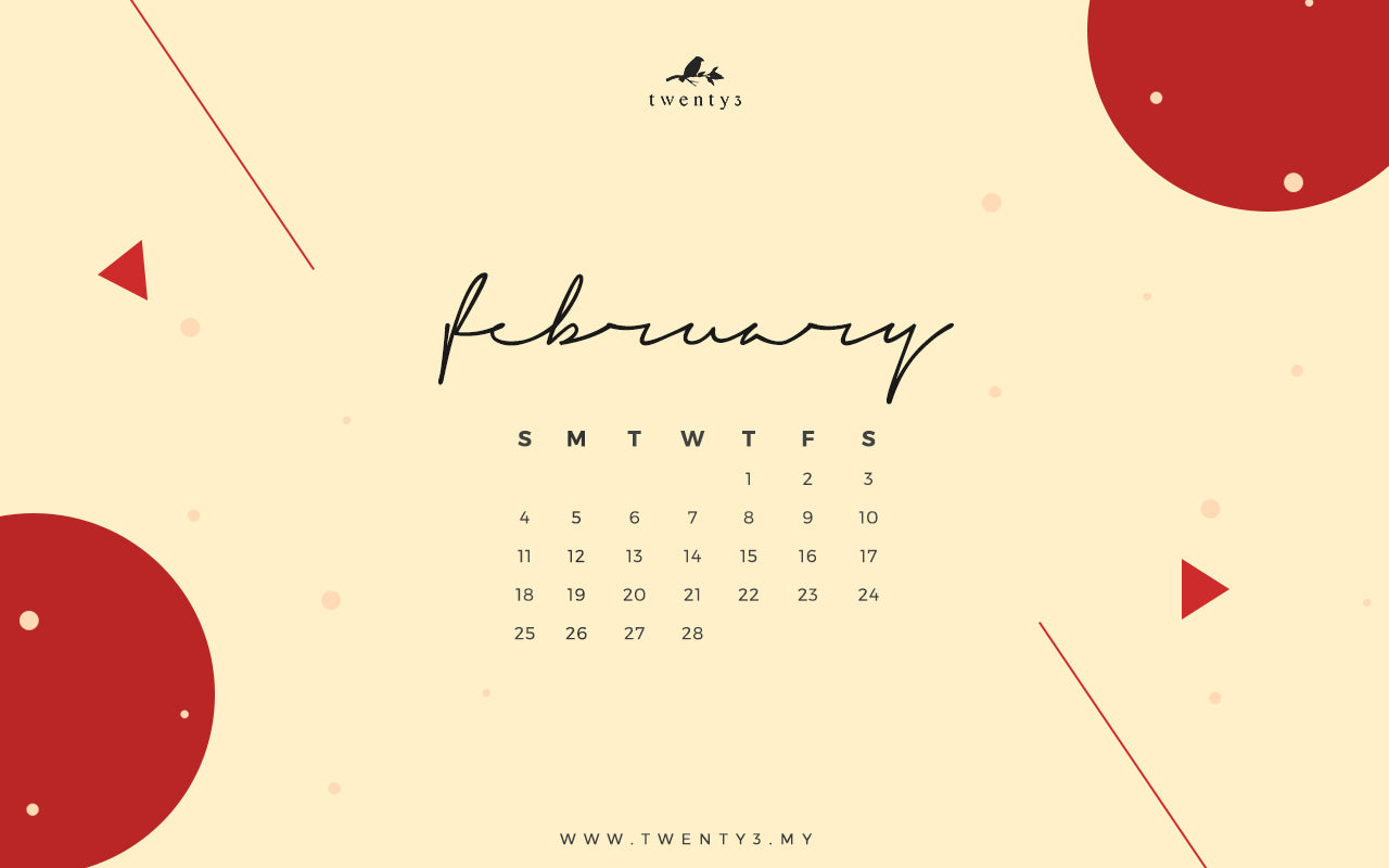[FREE] FEBRUARY Wallpapers – Twenty3