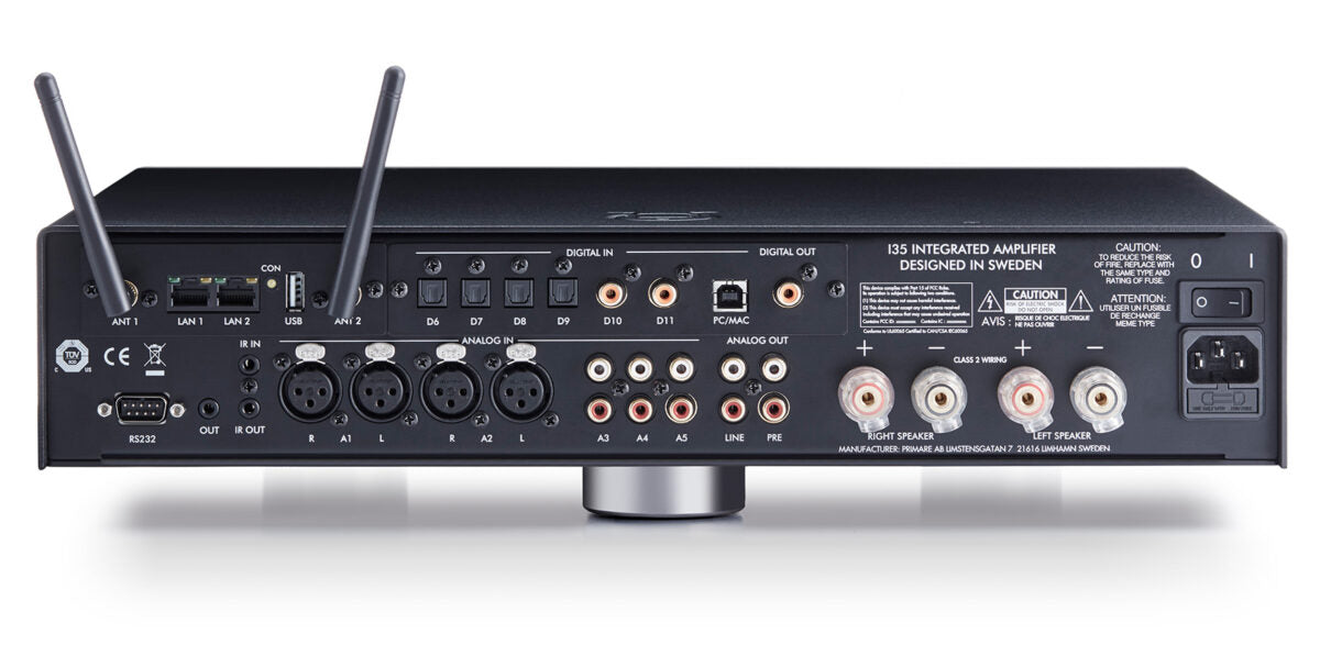 Primare I35 Prisma Black Stereo Integrated Amplifier | Yorkshire AV