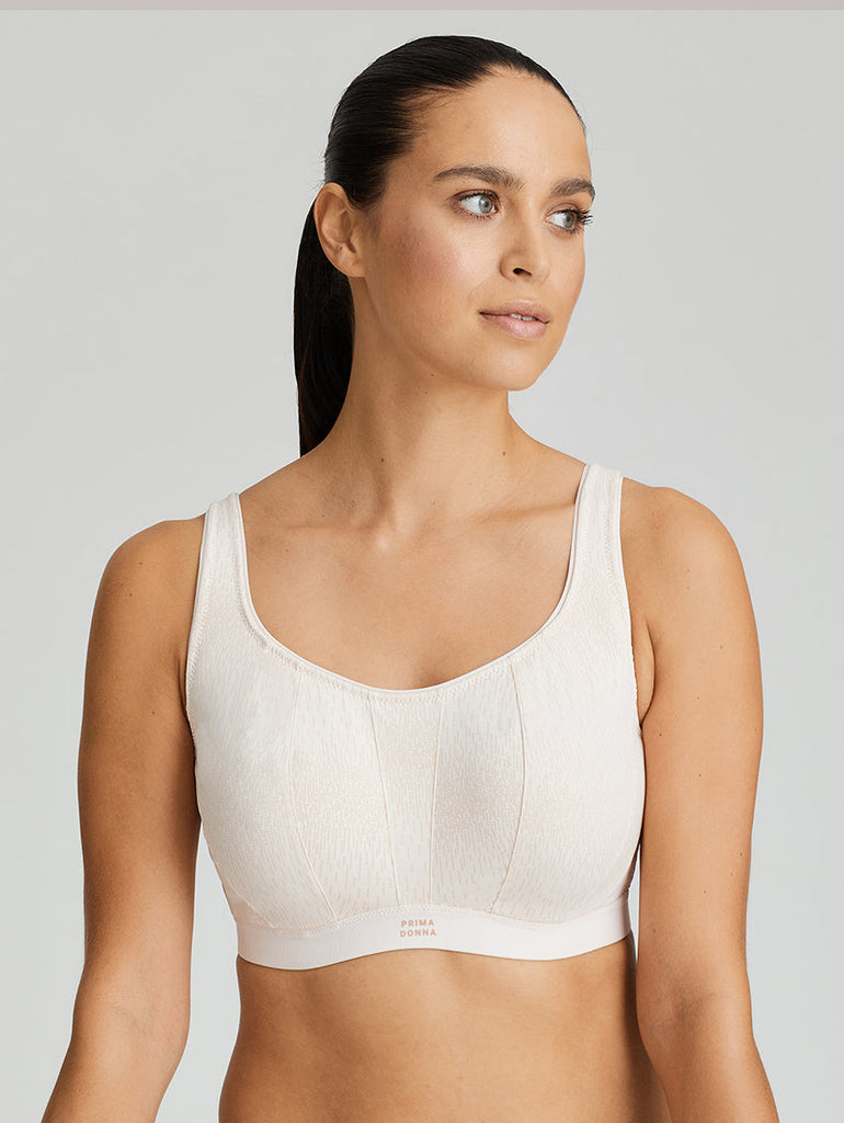 Pauline Sports Bra Grey – Cream Lingerie