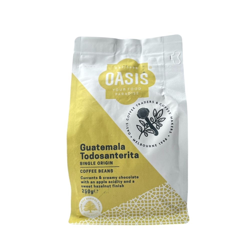 Oasis Guatemala Todosanterita Coffee Beans 250g - Dry goods | Oasis