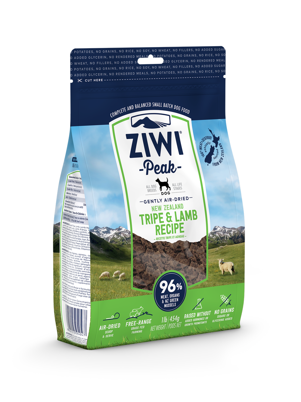 Ziwi Peak Dry Dog Food 454G - Pet Foods | Oasis