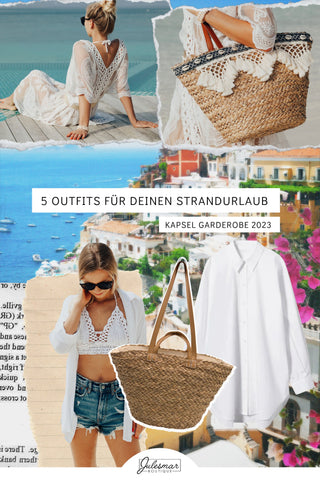 Sommer Outfits Ideen für Strand Urlaub