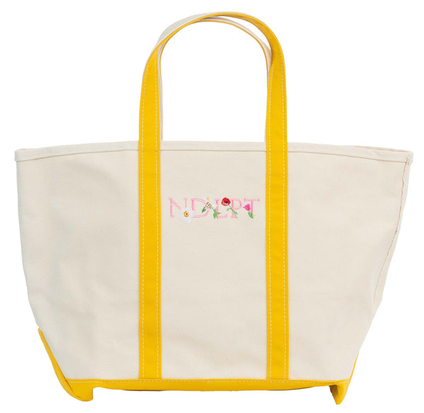 Sturdy Canvas Boat and Tote Bag - Yellow