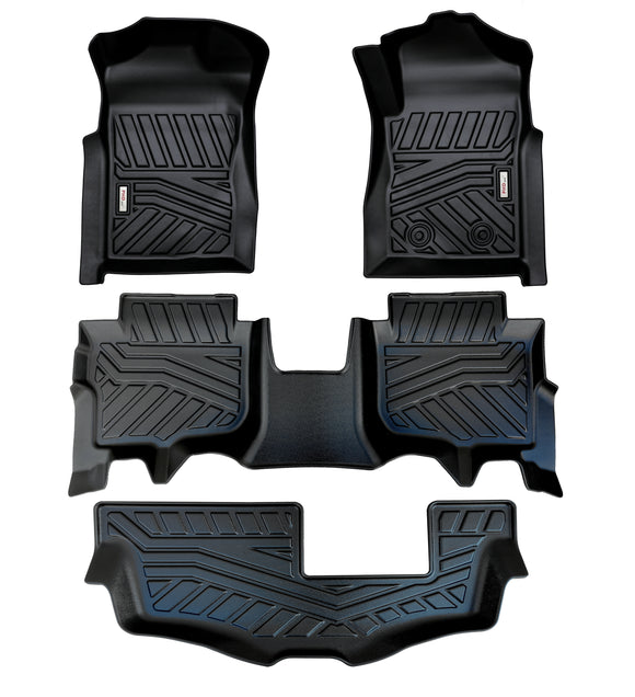 3D Moulded TPE Car Floor Mats fit NextGen Ford Everest Sep. 2022Onwa