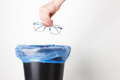 Reduce waste by replacing lenses in frames instead of throwing them away for new glasses