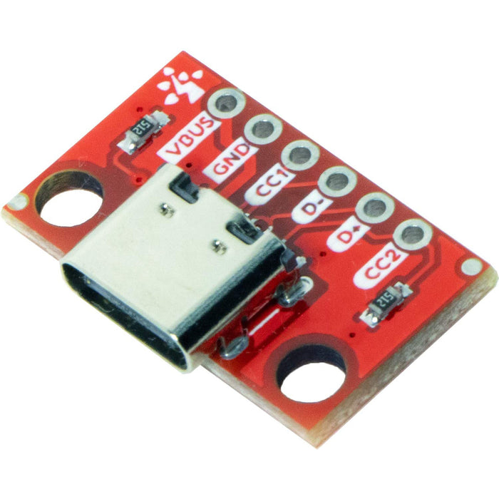 flashtree USB Female Board 6 pins Output 2 CC Pin