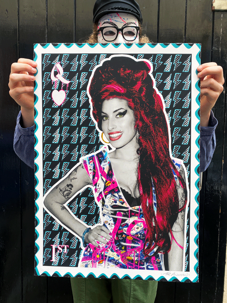 Amy Winehouse Pop Art Poster