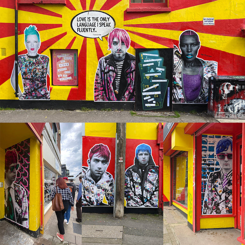 Guitar Amp and Keyboard Wall mural Brighton 