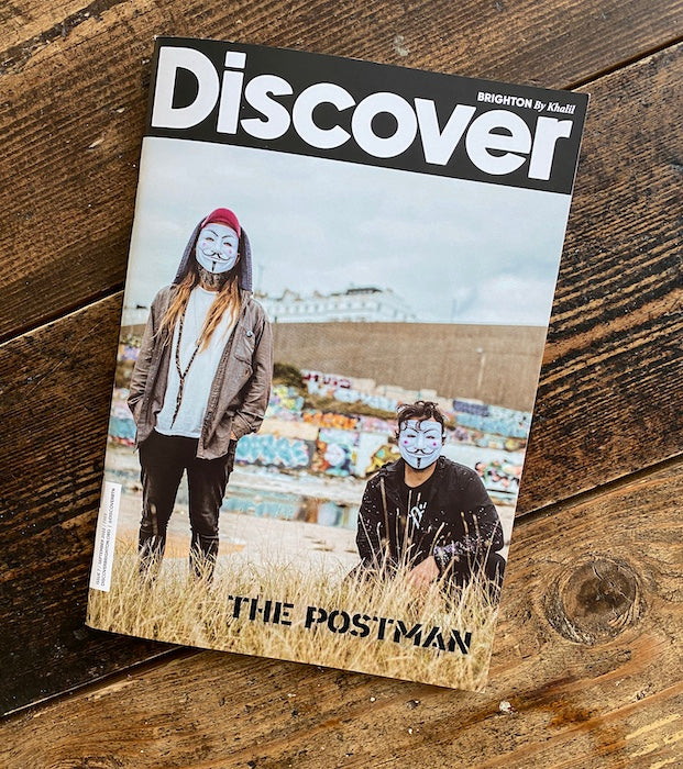 DISCOVER MAGAZINE BRIGHTON Cover 