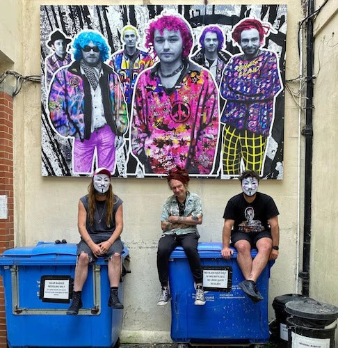 THE POSTMAN ART - The Levellers Mural