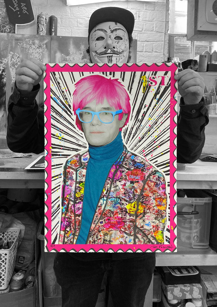 Andy Warhol Pop Art Poster Print