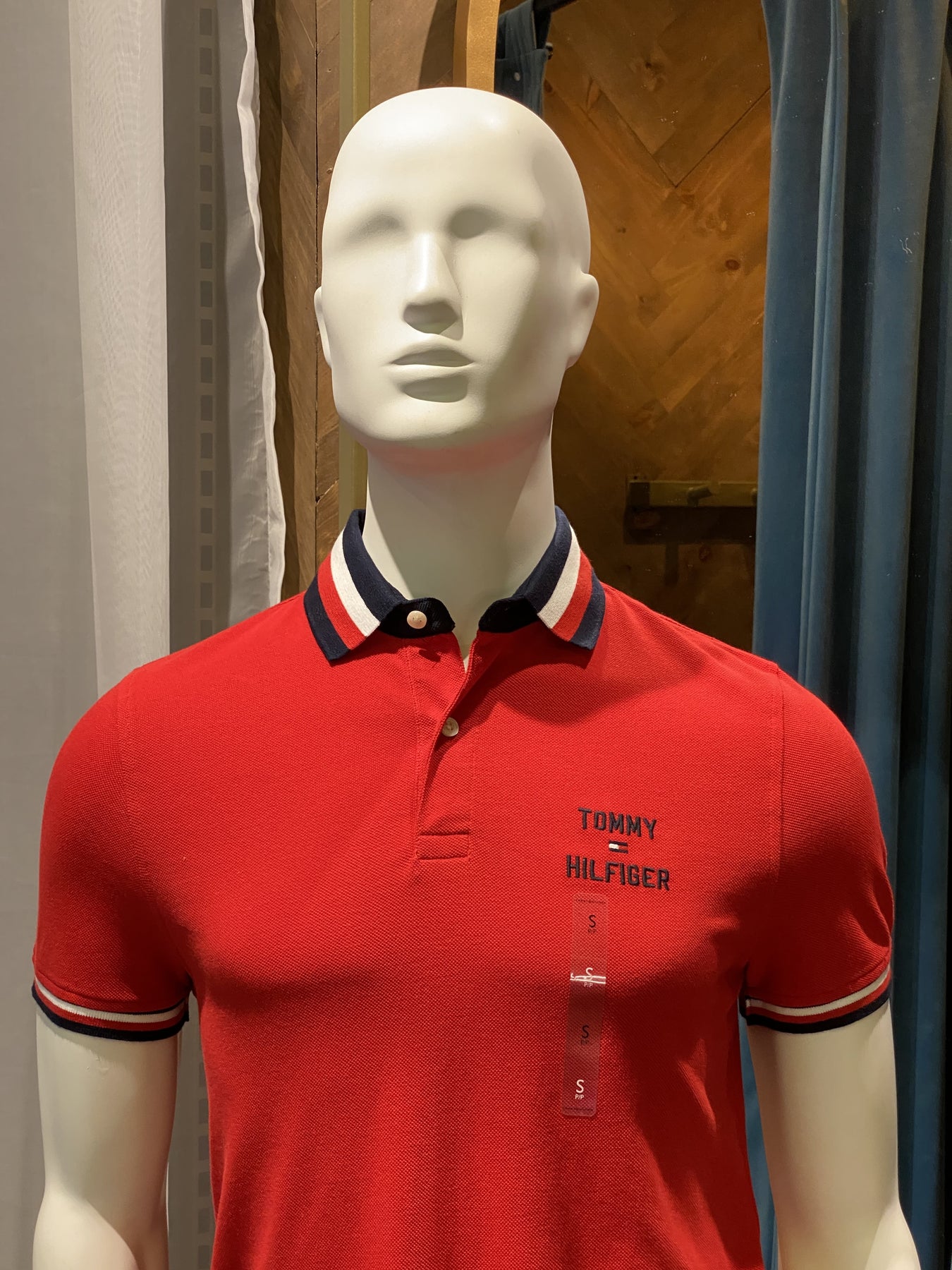 subasta visión Cortés Camiseta Tipo Polo Logo Cuello Tommy Hilfiger – Triamonto