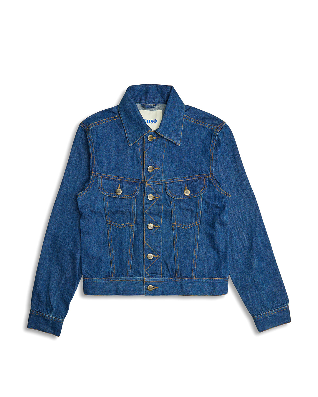 Jackets | Deus Ex Machina | Crosby Work Jacket Indigo Acid