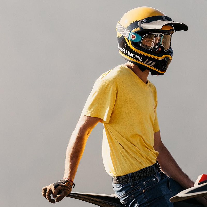 retro motocross helmets