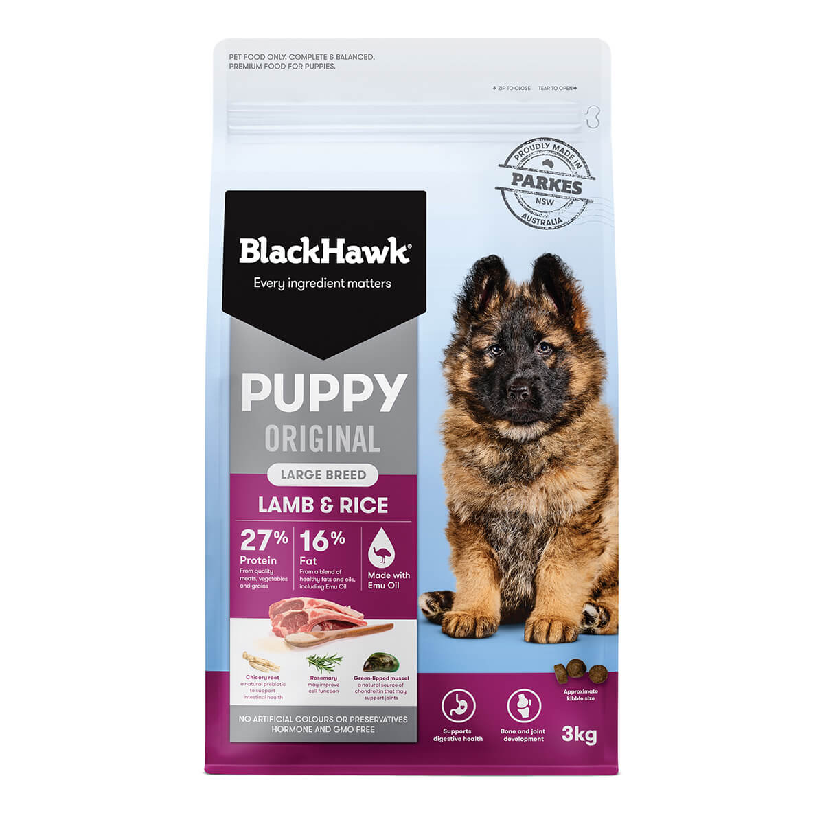 black hawk large puppy 20kg