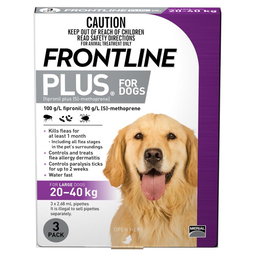 can your dog get fleas with frontline