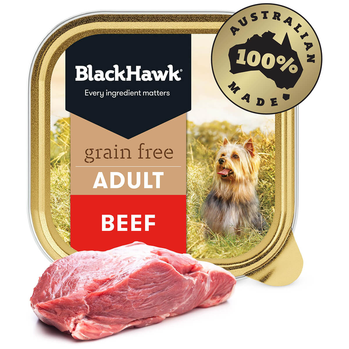 Black Hawk Grain Free Adult Beef Wet Dog Food | Petstock