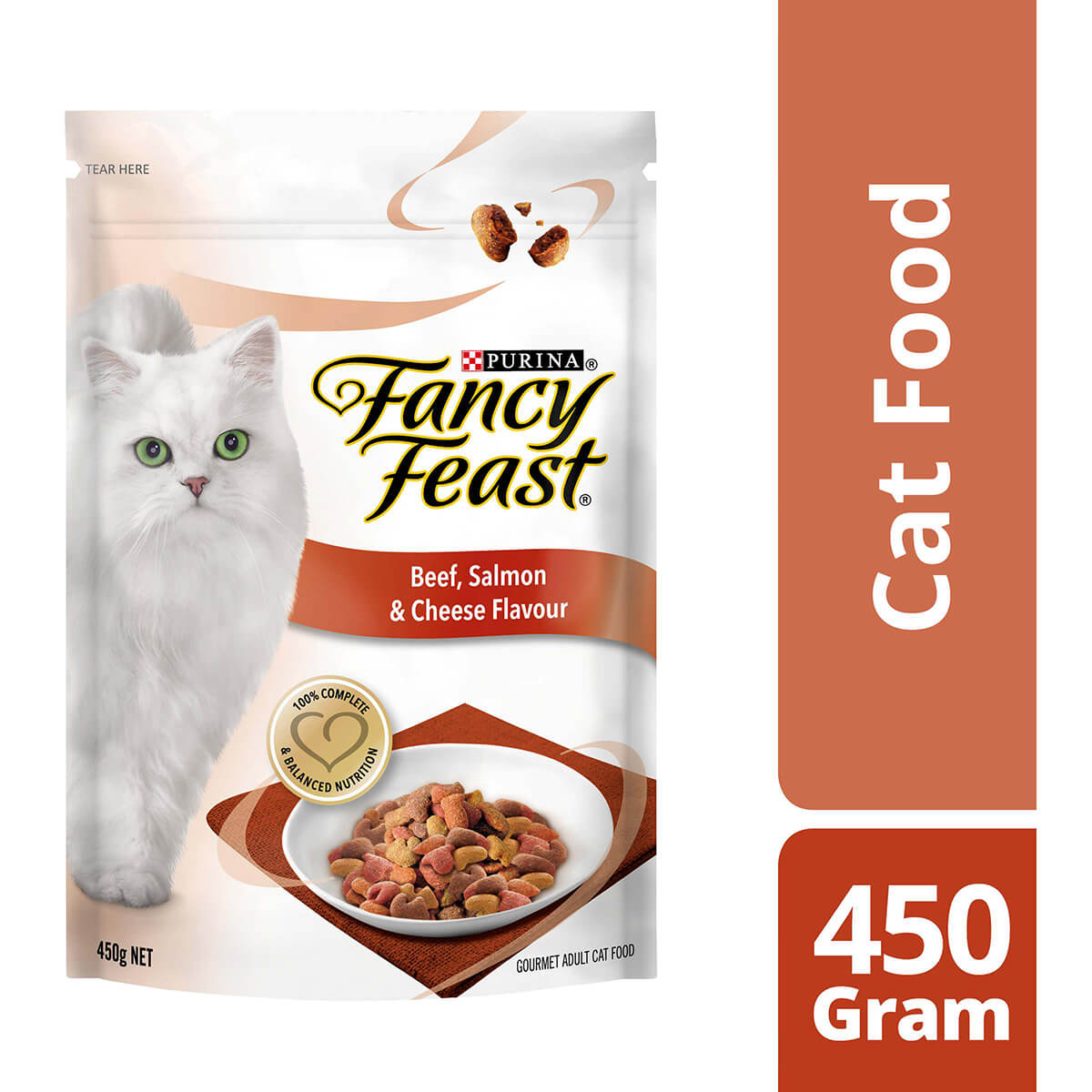 Fancy feast deals cat dry food