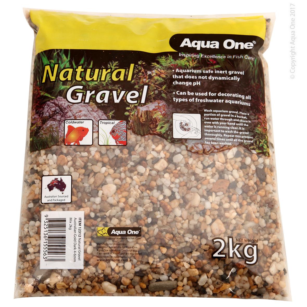 gold aquarium gravel